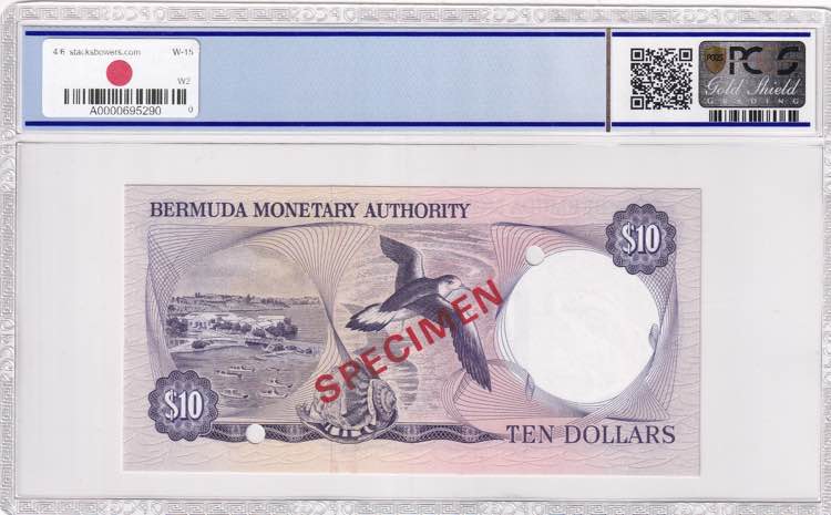 Bermuda, 10 Dollars, 1978, UNC, ... 