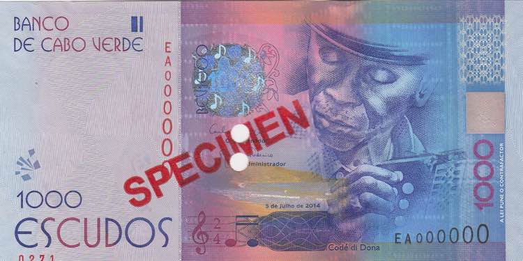 Cape Verde, 1.000 Escudos, 2014, ... 