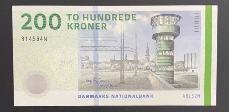Denmark, 200 Kroner, 2009, UNC, ... 