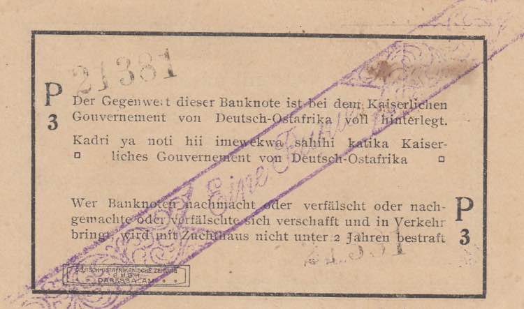German East Africa, 1 Rupie, 1916, ... 