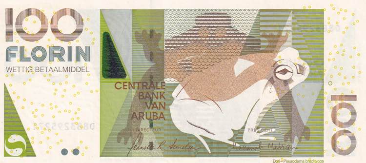 Aruba, 100 Florin, 2008, UNC, p19b