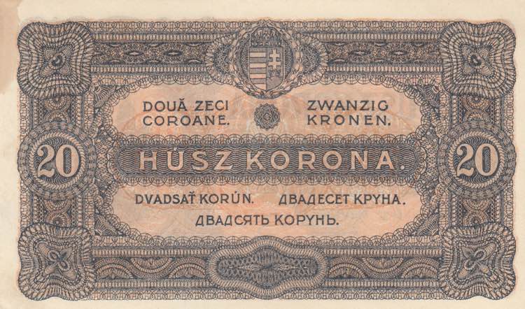 Hungary, 20 Korona, 1920, UNC(-), ... 