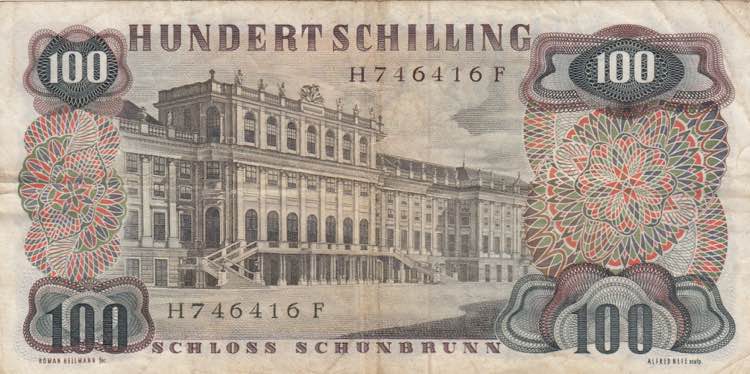 Austria, 100 Schilling, 1960, VF, ... 