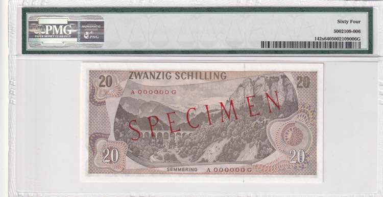 Austria, 20 Shillings, 1968, UNC, ... 