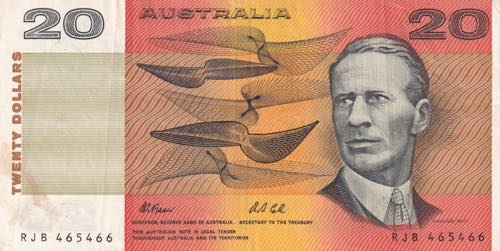 Australia, 20 Dollars, 1974/1994, ... 