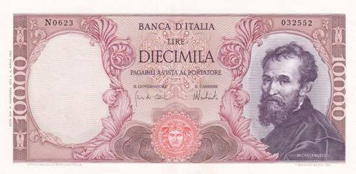 Italy, 10.000 Lire, 1973, AUNC, ... 