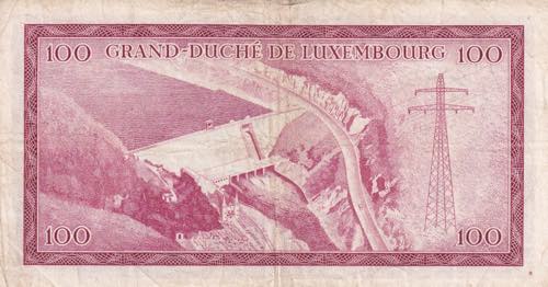 Luxembourg, 100 Francs, 1963, VF, ... 