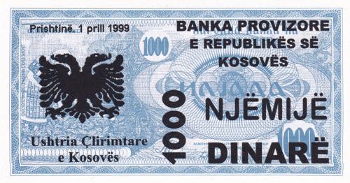 Macedonia, 1.000 Dinara, 1999, ... 