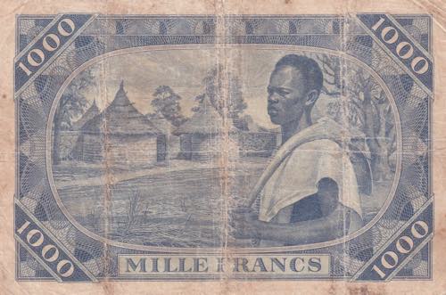 Mali, 1.000 Francs, 1960, FINE(+), ... 