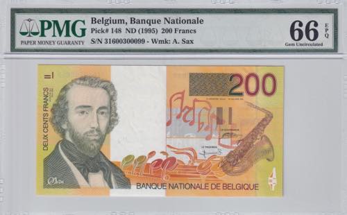 Belgium, 200 Francs, 1995, UNC, ... 