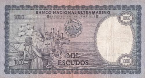 Mozambique, 1.000 Escudos, 1972, ... 