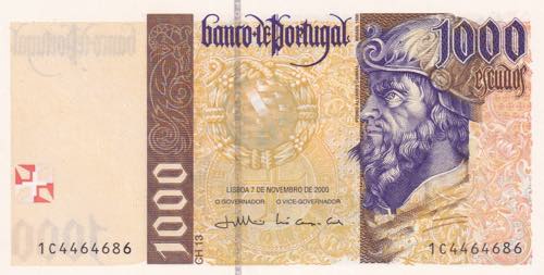Portugal, 1.000 Escudos, 2000, ... 