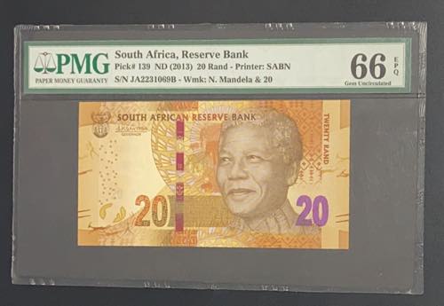 South Africa, 20 Rand, 2013, UNC, ... 