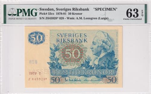 Sweden, 50 Kronor, 1979, UNC, ... 
