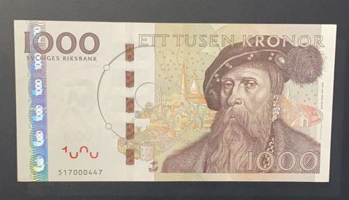 Sweden, 1.000 Kronor, 2005, XF, p67