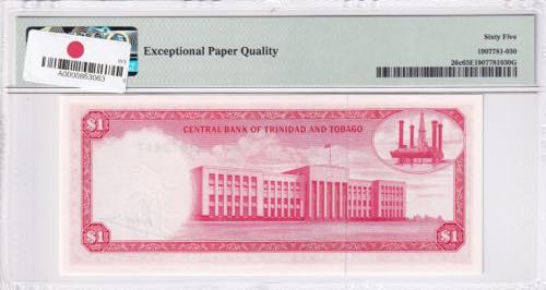 Trinidad & Tobago, 1 Dollar, 1964, ... 