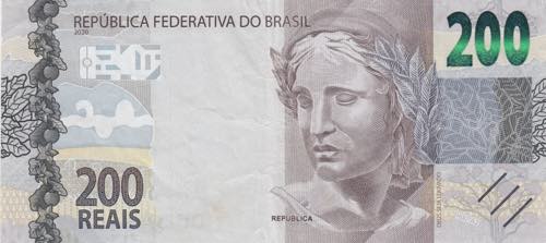 Brazil, 200 Reais, 2020, VF(+), ... 