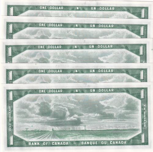 Canada, 1 Dollar, 1954, UNC, p74b, ... 