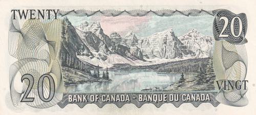 Canada, 20 Dollars, 1969, UNC, p89a