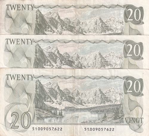 Canada, 20 Dollars, 1979, VF(+), ... 