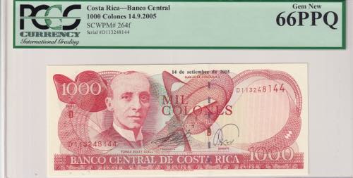 Costa Rica, 1.000 Colones, 2005, ... 
