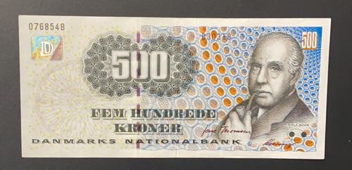 Denmark, 500 Kroner, 2003, XF, p63b