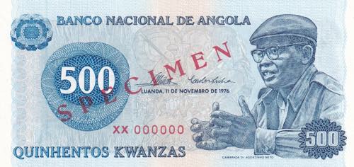 Angola, 500 Kwanzas, 1976, UNC, ... 
