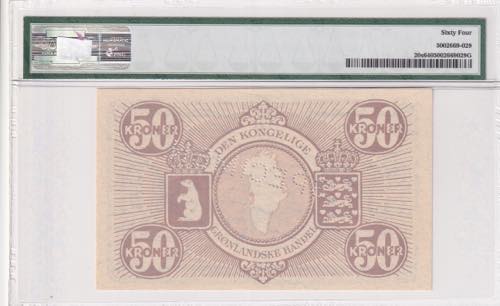 Greenland, 50 Kroner, 1953/67, ... 