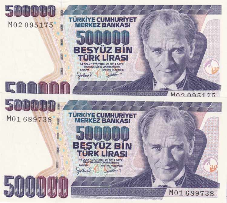 (Total 2 banknotes), M01-M02 prefix