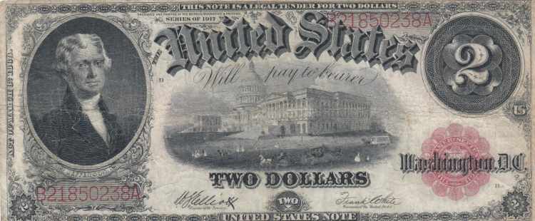 United States Note - red seal