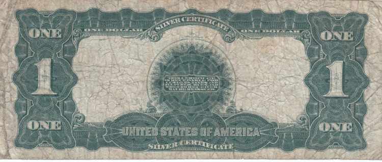 Silver Certificate - blue seal, ... 