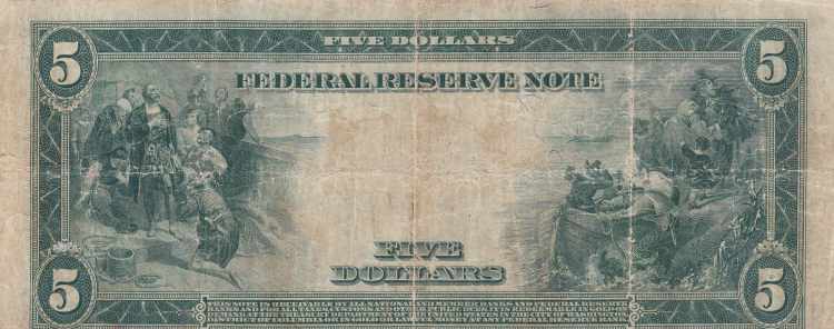 Federal Reserve Note - blue seal
, ... 