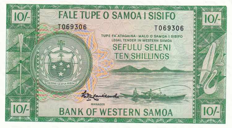 Reprint, Bank of Western Samoa