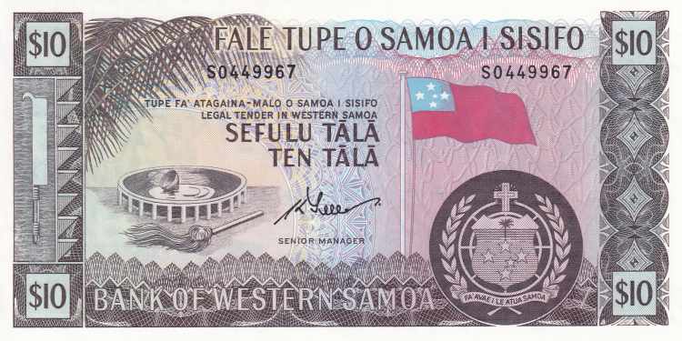 Reprint, Bank of Western Samoa