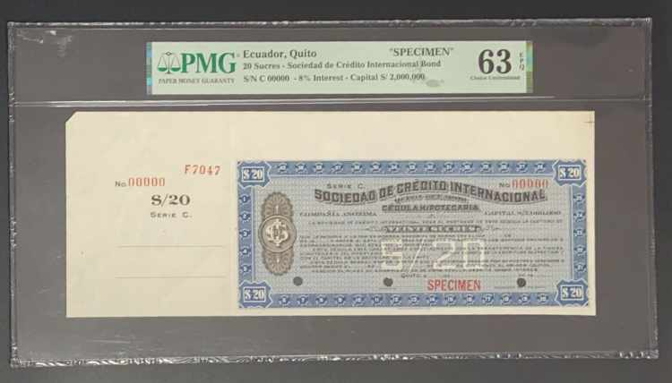 PMG 63 EPQ, Sociedad de Credito ... 