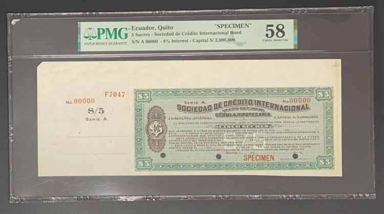 PMG 58, Sociedad de Credito ... 