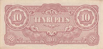 Burma, 10 Rupees, 1942-44, UNC ... 