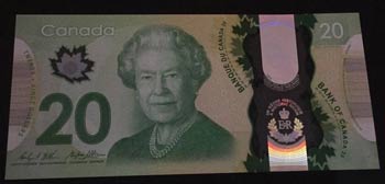 Canada, 20 Dollars, 2015, UNC, p111