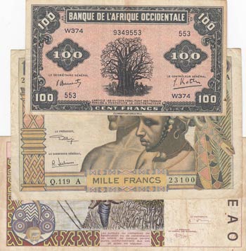 West African States, 3 Pieces ... 