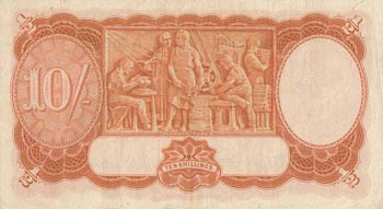 Australia, 10 Shillings, 1942, ... 
