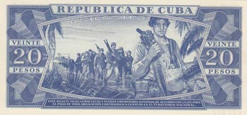 Cuba, 20 Pesos, 1971, UNC, p105a, ... 