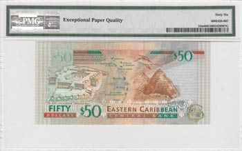 East Caribbean,  50 dollars, 1994, ... 