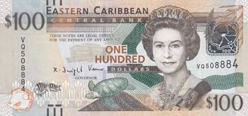 East Caribbean States, 100 ... 
