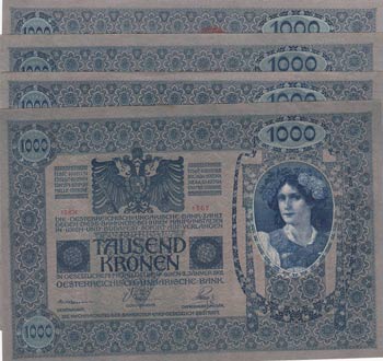 Austria, 1000 Kronen, 1920, AUNC / ... 
