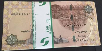 Egypt, 1 Pound, 2016, UNC, p50, ... 