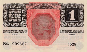 Austria, 1 Krone, 1916, UNC, p49