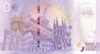 Fantasy banknotes, 0 Euro, 2019, ... 