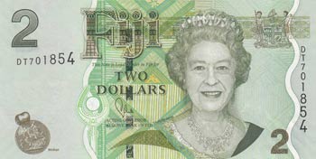 Fiji, 2 Dollars, 2011, UNC, p109b