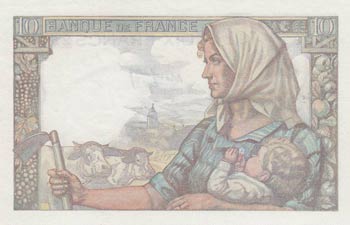 France, 10 Francs, 1944, UNC (-), ... 