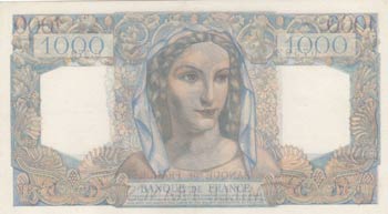 France, 1000 Francs, 1948, AUNC, ... 